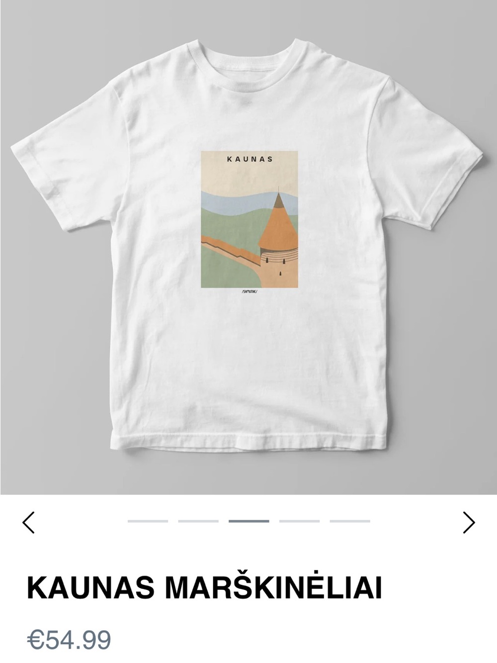 NWOT 100% cotton /SHMUTKE/ Graphic White T-Shirt